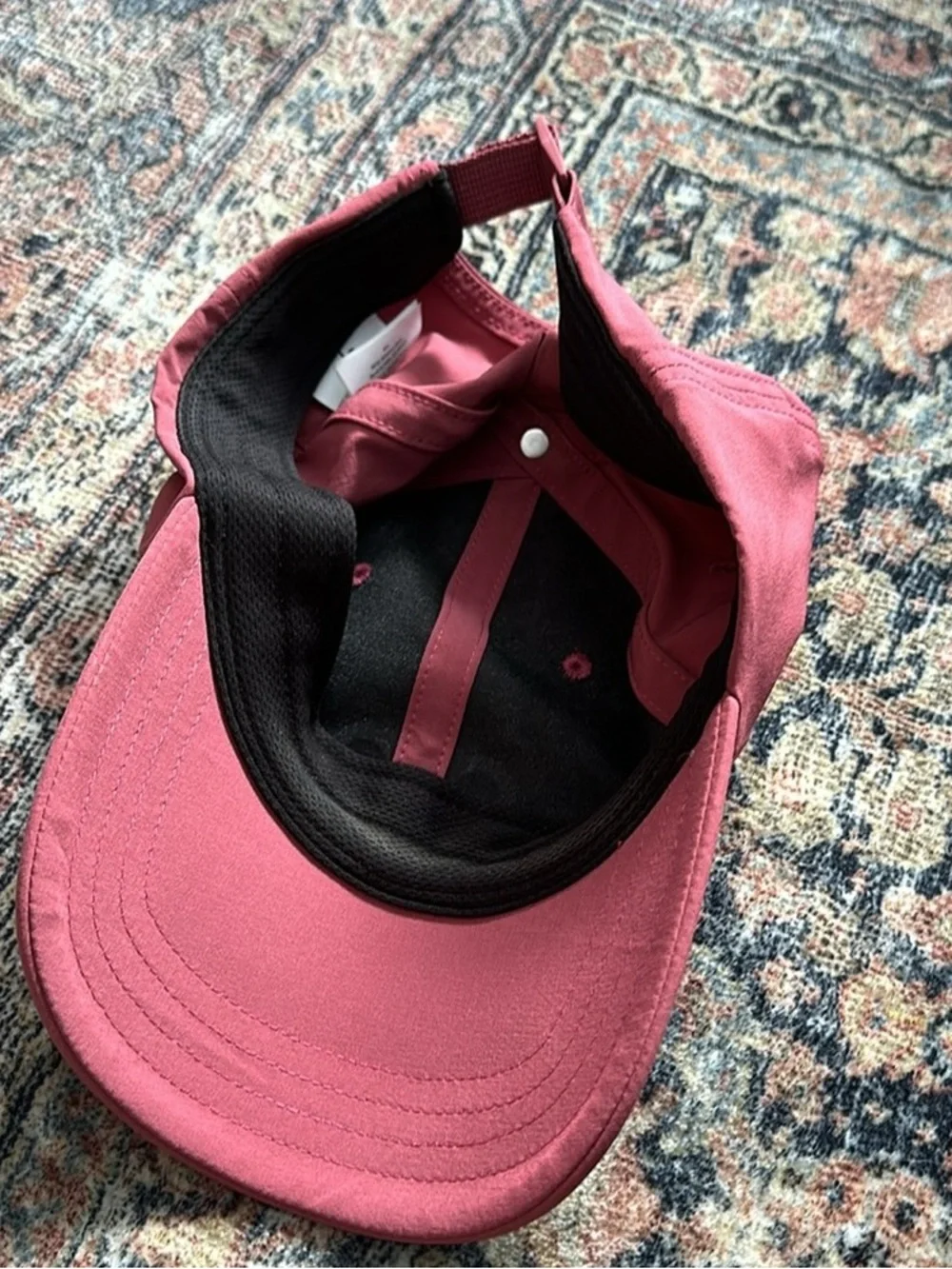 Alo Pink Logo Baseball Cap